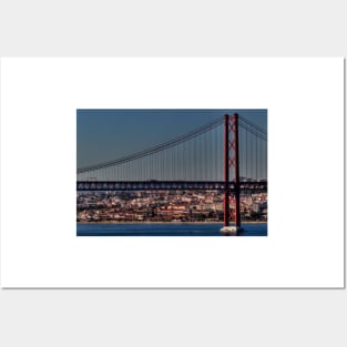 The 25 de Abril Bridge - 2 © Posters and Art